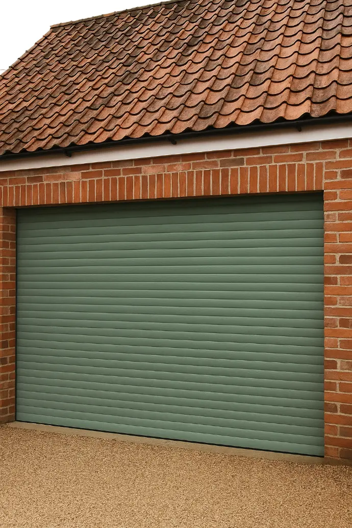Core 55 roller garage door in Chartwell Green