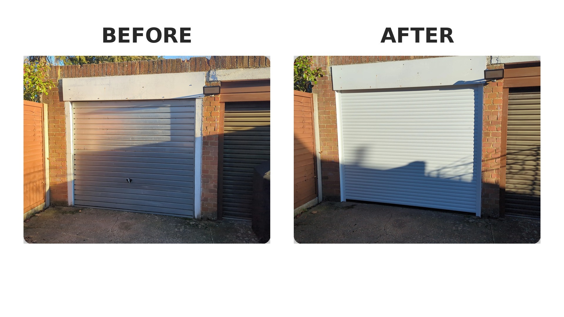 Roller Shutter Garage Door Installation - 5th January 2026